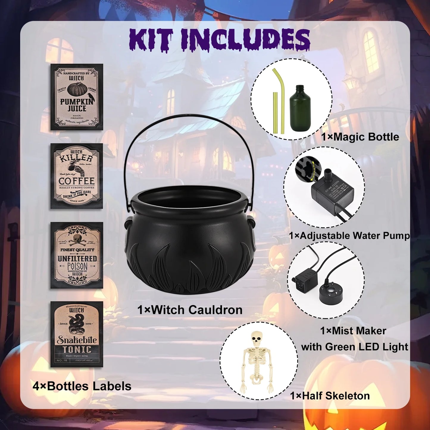 Magic Halloween Witch Cauldron™